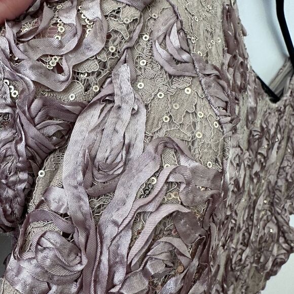 Alex Evenings Rosette A-Line Gown - Picture 6 of 7